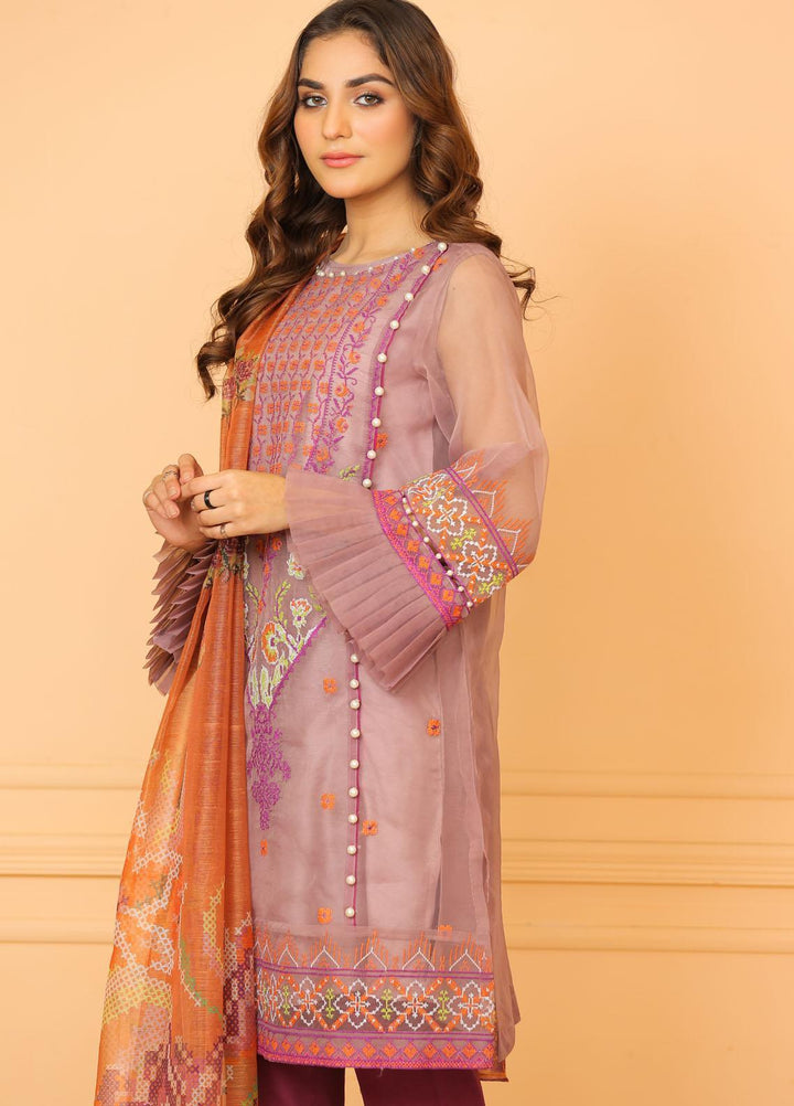 Kross Kulture Pret  Organza 2 Piece Suit KLX-21537