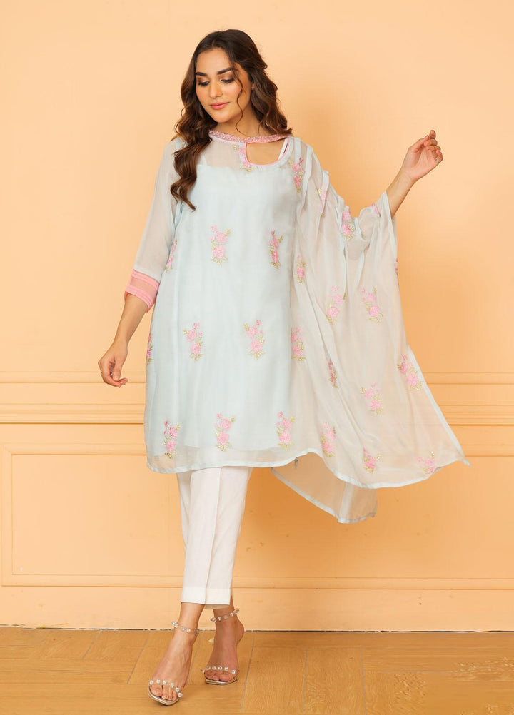 Kross Kulture Pret  Chiffon Shirt KX-21527