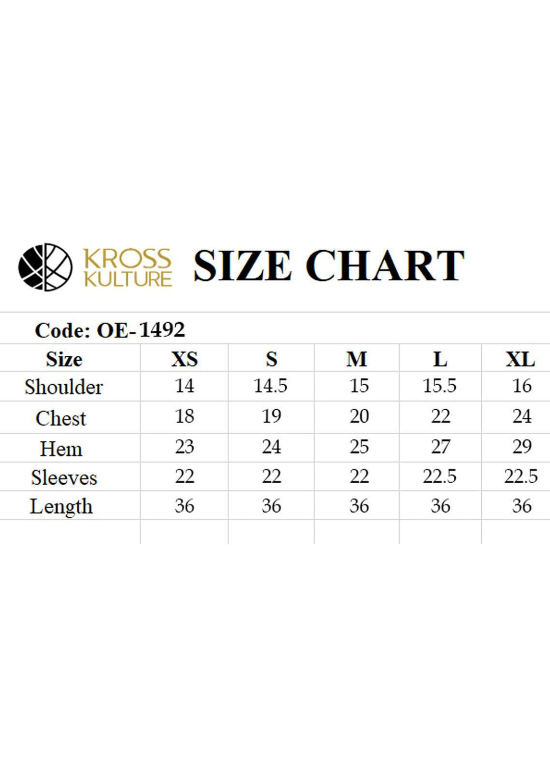 Kross Kulture Casual Pret  Cotton Shirt KK21OP OE-1492