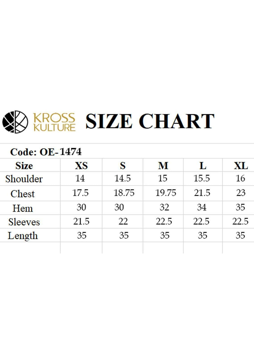 Kross Kulture Casual Pret   Shirt KK21OP OE-1474