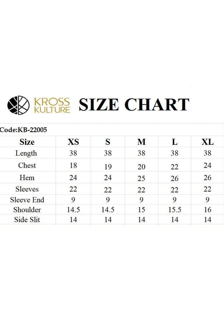 Kross Kulture Pret  Lawn Shirt KB-22005