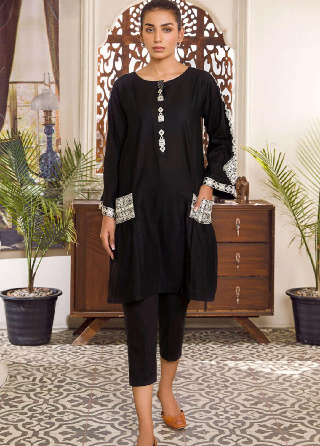Kross Kulture Casual Pret  Cambric Shirt KBR-21313