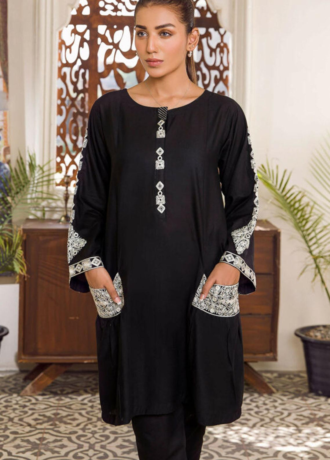 Kross Kulture Casual Pret  Cambric Shirt KBR-21313