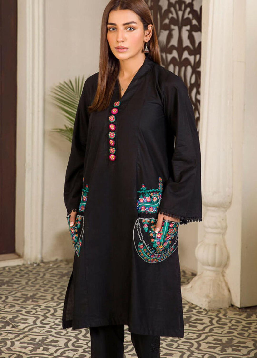 Kross Kulture Casual Pret  Cambric Shirt KBR-21317