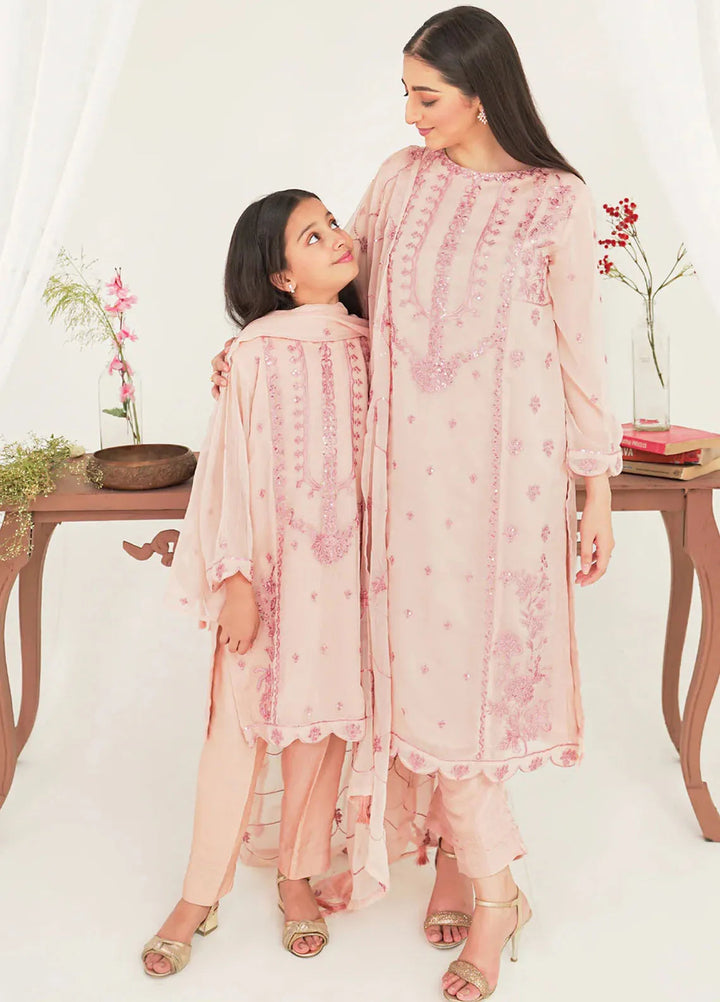 Kross Kulture Pret Casual Chiffon 3 Piece Suit Ziana KLX-00508