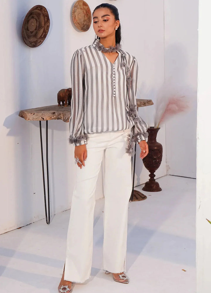 Kross Kulture Pret Casual Chiffon Kurti Boho Breeze KGL-01013