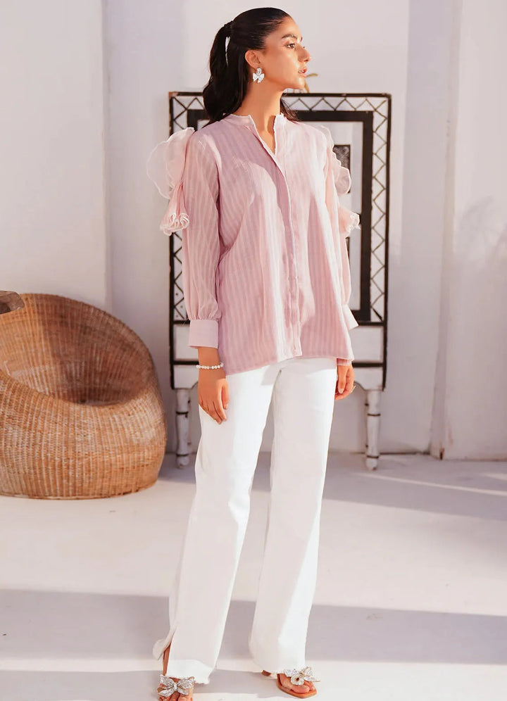 Kross Kulture Pret Casual Chiffon Kurti BreezyBloosom KGL-00985