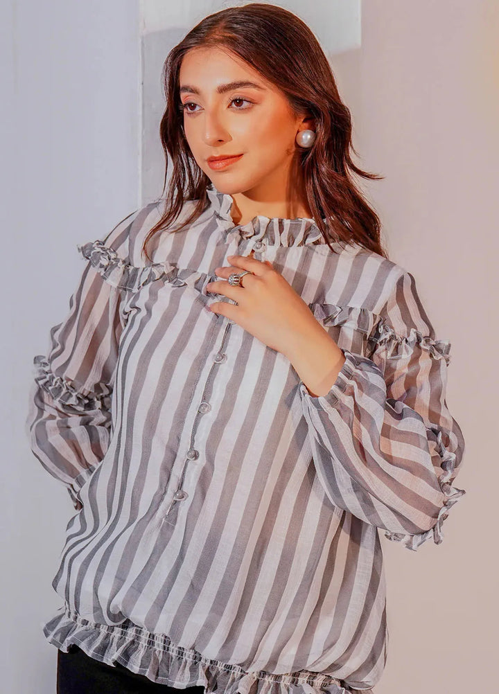 Kross Kulture Pret Casual Chiffon Kurti Grace KGL-01019