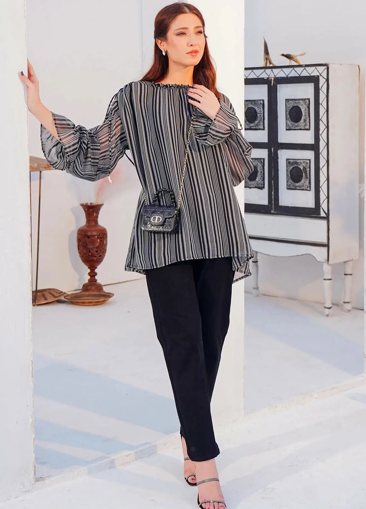 Kross Kulture Pret Casual Chiffon Kurti Relaxed refined KGL-01016