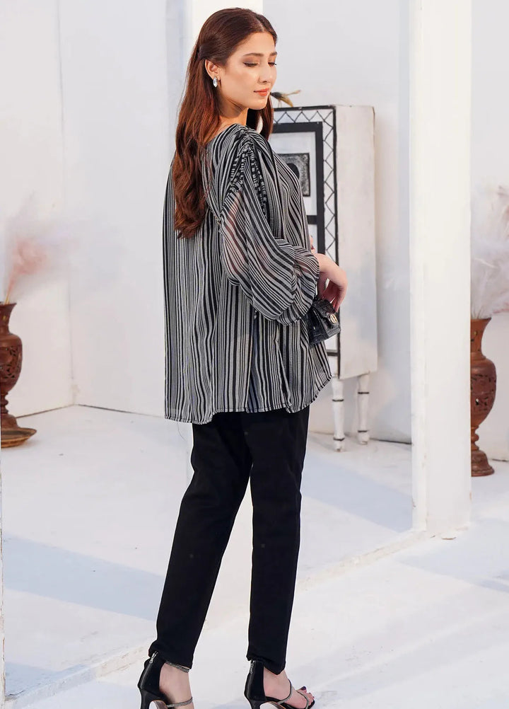 Kross Kulture Pret Casual Chiffon Kurti Relaxed refined KGL-01016