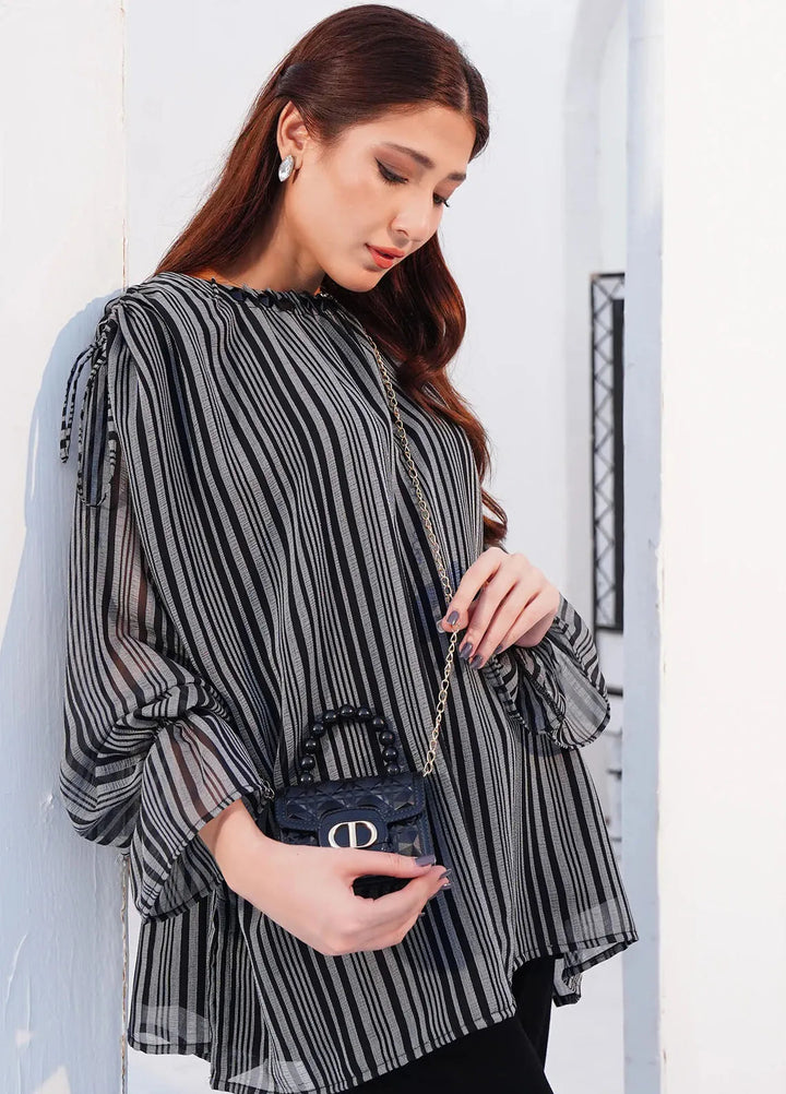 Kross Kulture Pret Casual Chiffon Kurti Relaxed refined KGL-01016