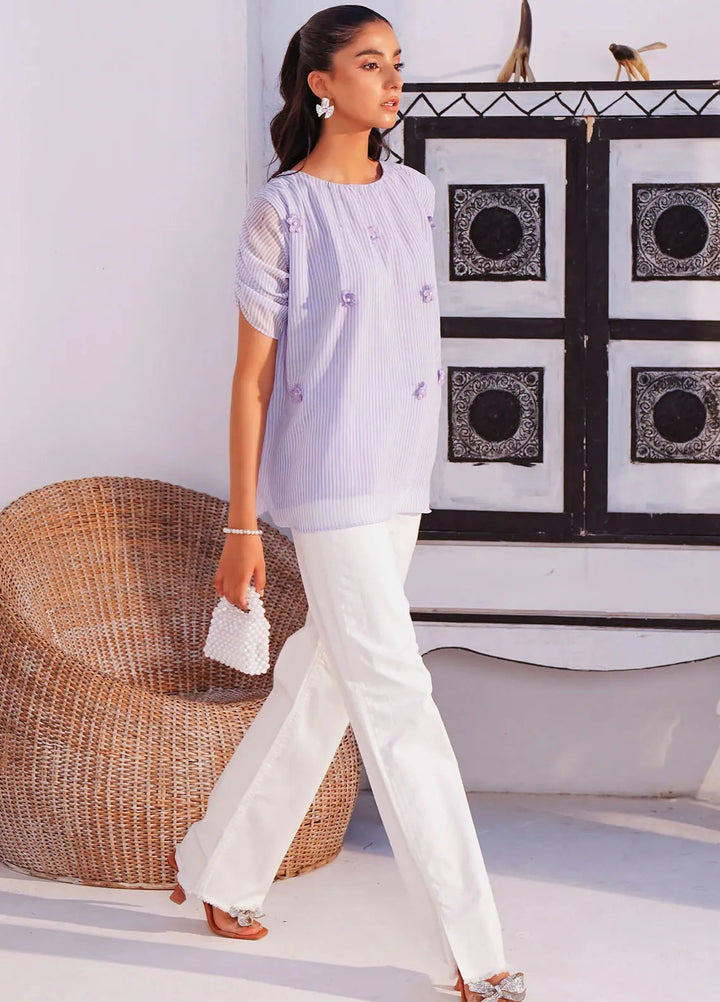 Kross Kulture Pret Casual Chiffon Kurti Subtle style KGL-01010