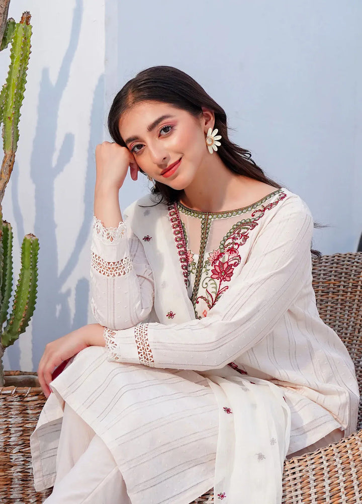 Kross Kulture Pret Casual Cotton 3 Piece Suit Rania KE-00918