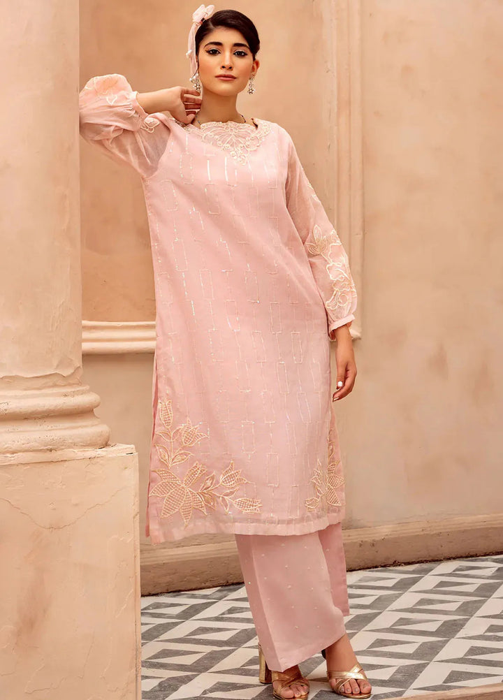 Kross Kulture Pret Casual Cotton Net 2 Piece Suit KLX-00531