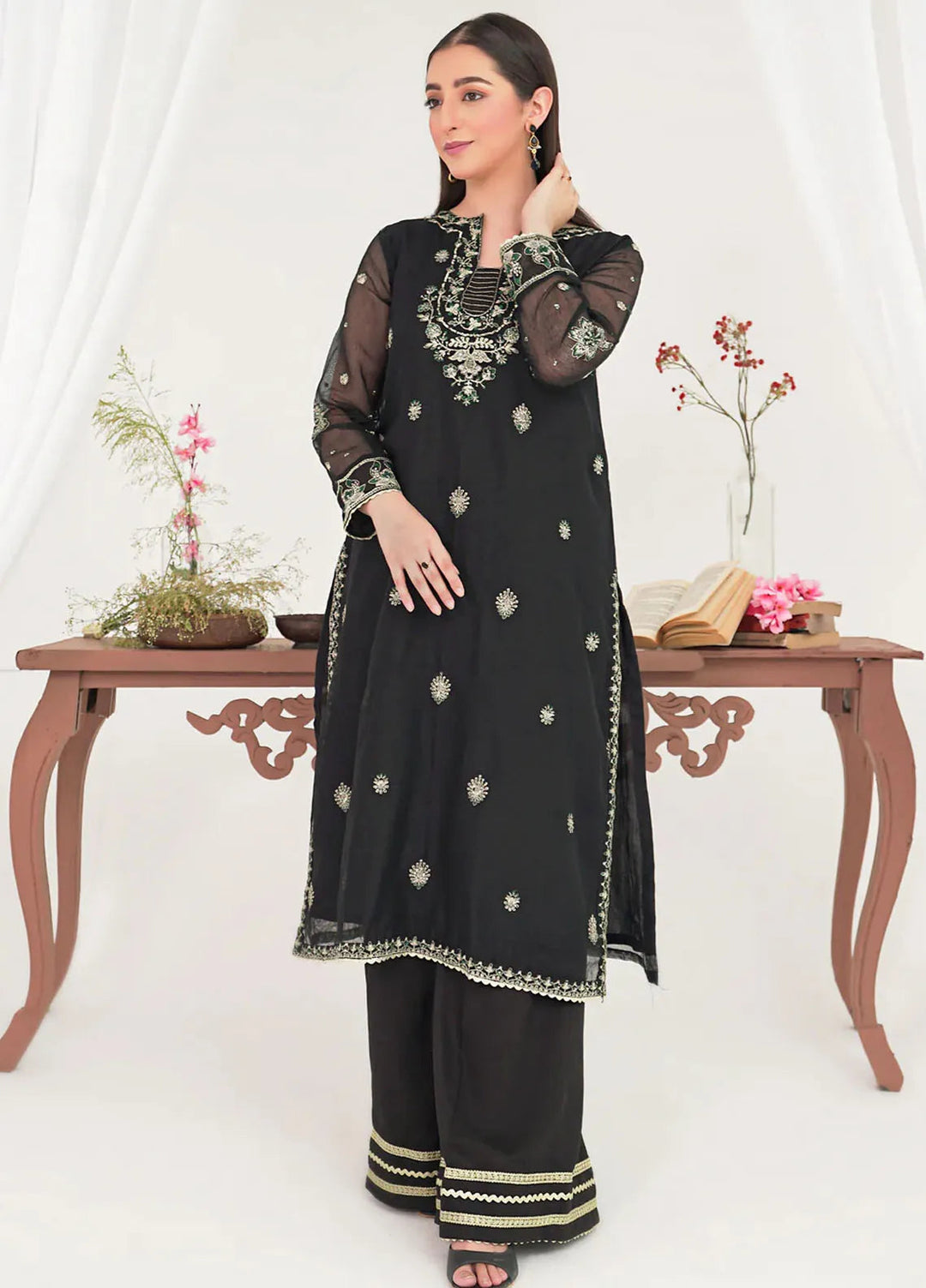 Kross Kulture Pret Casual Cotton Net 2 Piece Suit Mael KLX-00553