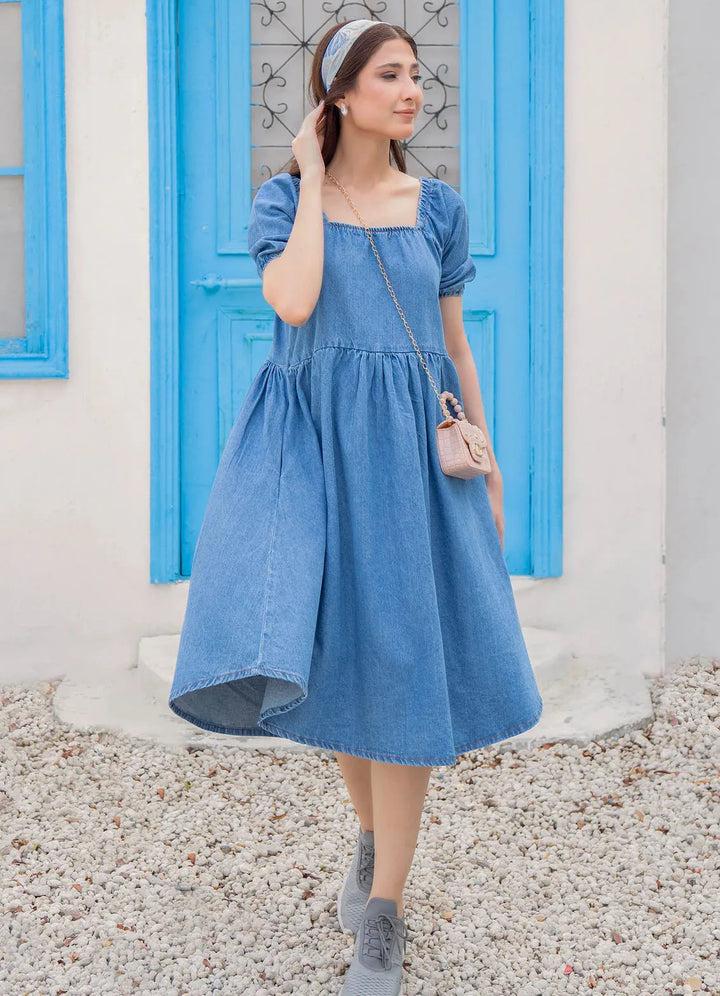 Kross Kulture Pret Casual Denim Kurti KGL-01051