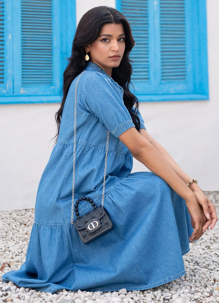 Kross Kulture Pret Casual Denim Kurti KGL-01052