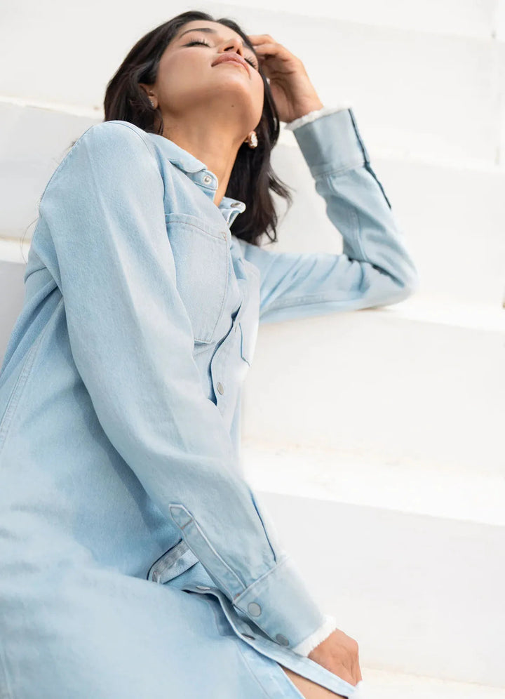 Kross Kulture Pret Casual Denim Kurti KGL-01054