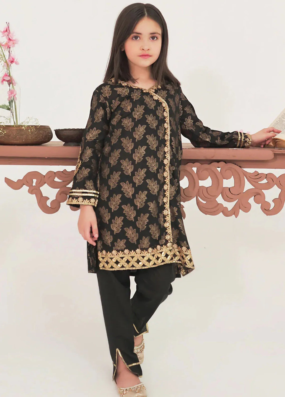 Kross Kulture Pret Casual Jacquard 2 Piece Suit SKE-338
