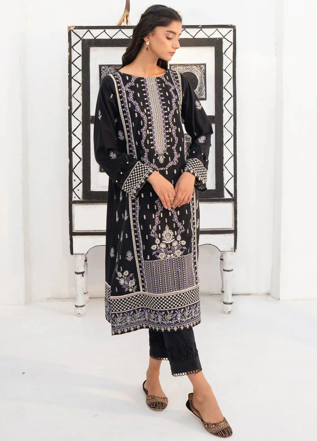 Kross Kulture Pret Casual Lawn 2 Piece Suit Aina KE-01003