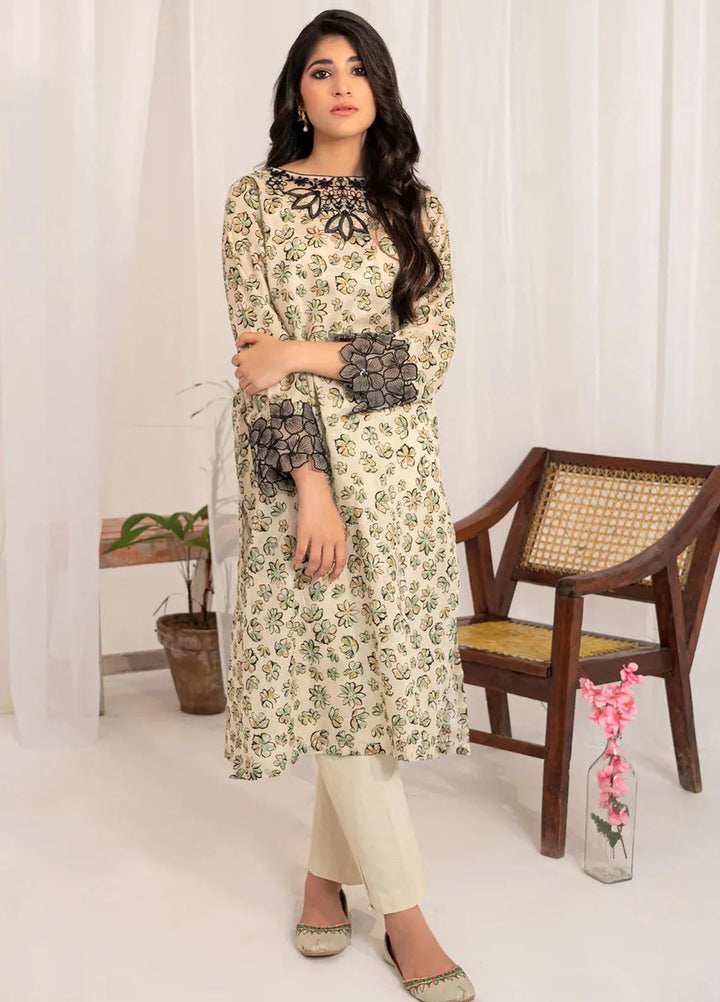 Kross Kulture Pret Casual Lawn 2 Piece Suit Caramel KGL-00803