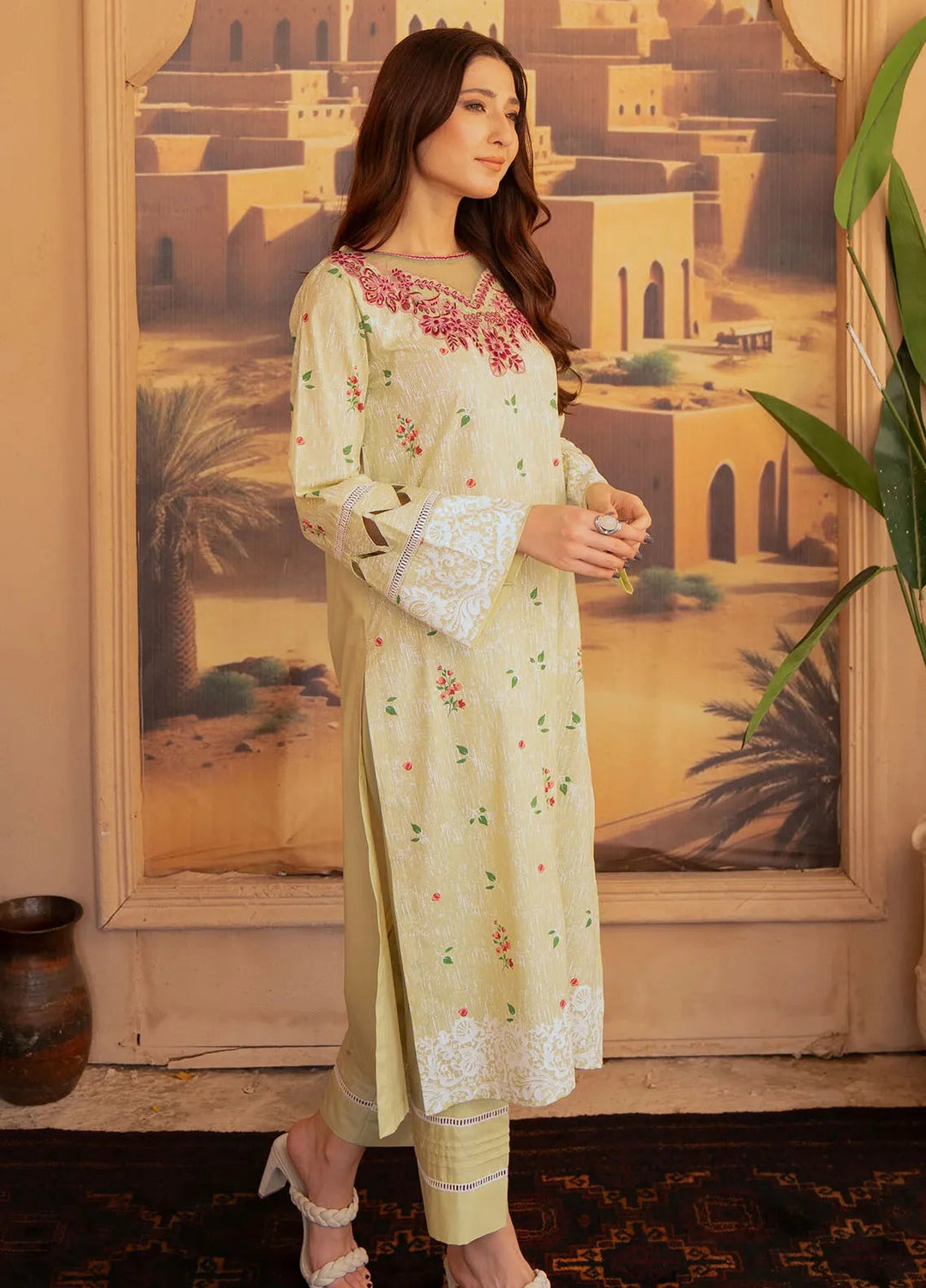 Kross Kulture Pret Casual Lawn 2 Piece Suit Dilkashi KPR-00814