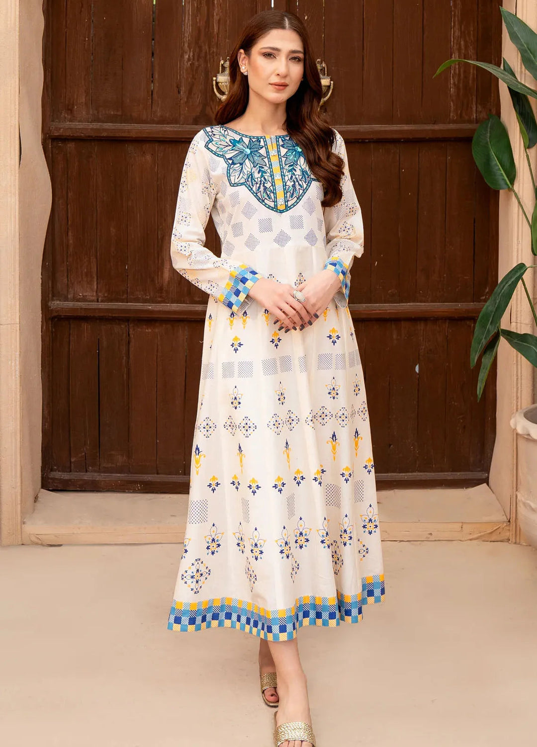 Kross Kulture Pret Casual Lawn 2 Piece Suit Khiyal KPR-00817
