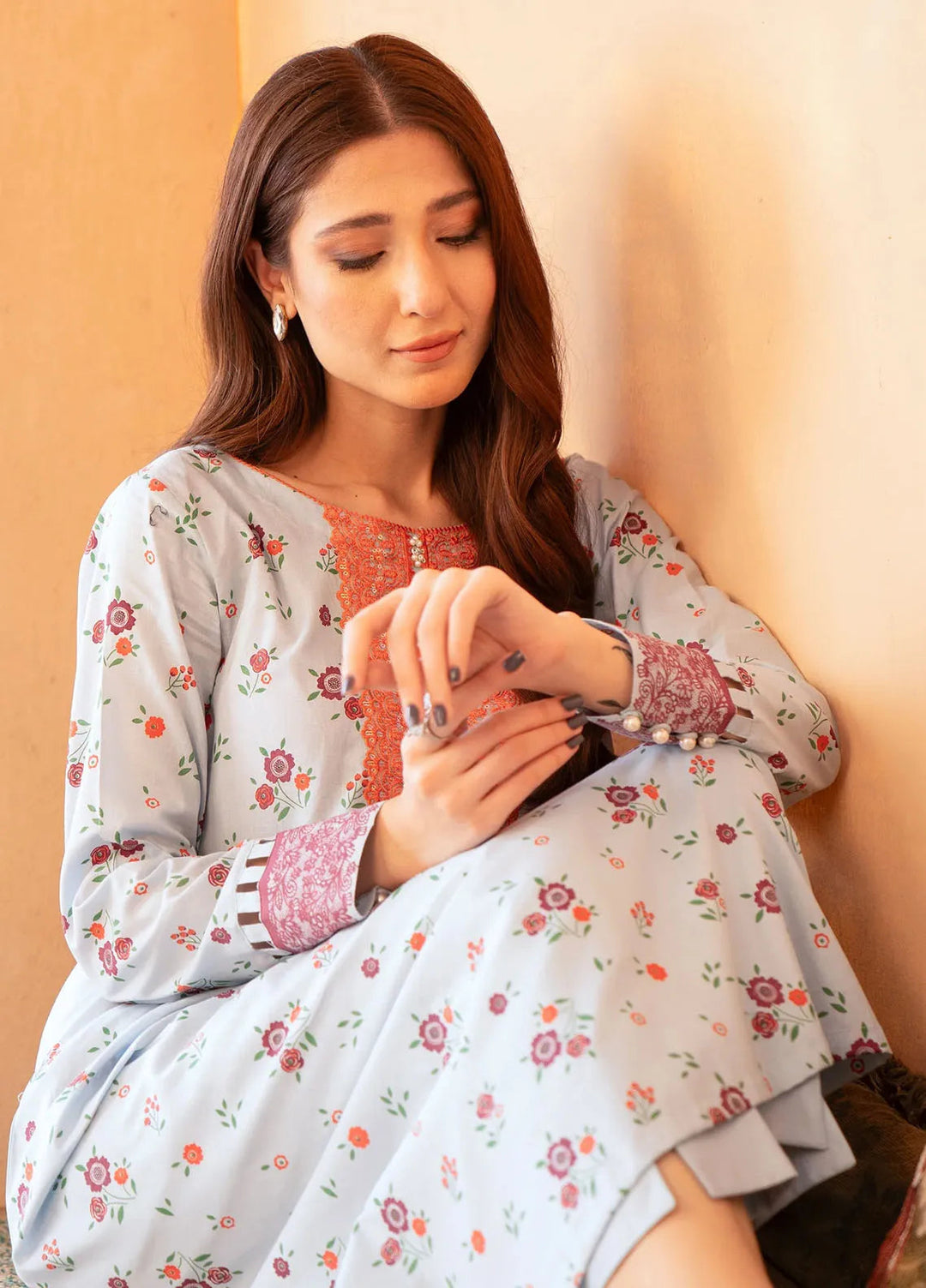 Kross Kulture Pret Casual Lawn 2 Piece Suit Muskan KPR-00815