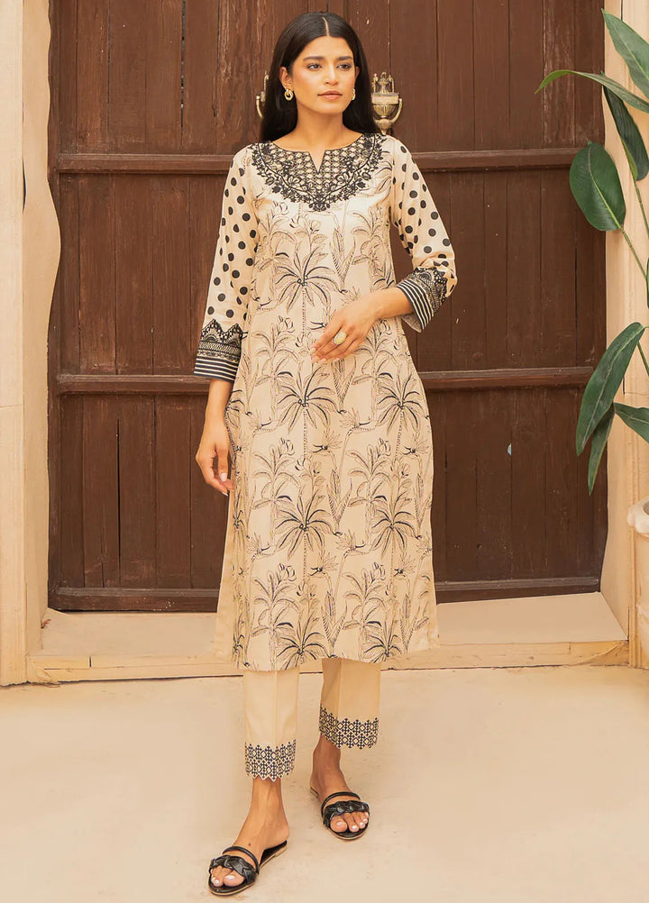 Kross Kulture Pret Casual Lawn 2 Piece Suit Phoolkari KPR-00818