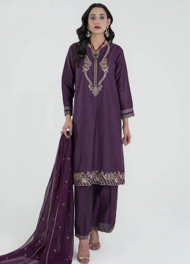 Kross Kulture Pret Casual Yarn 3 Piece Suit Renna KLX-00494