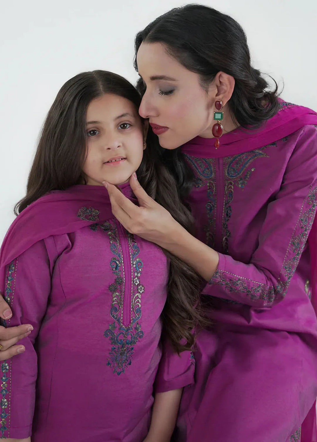 Kross Kulture Pret Casual Yarn 3 Piece Suit Ziya KLX-00497