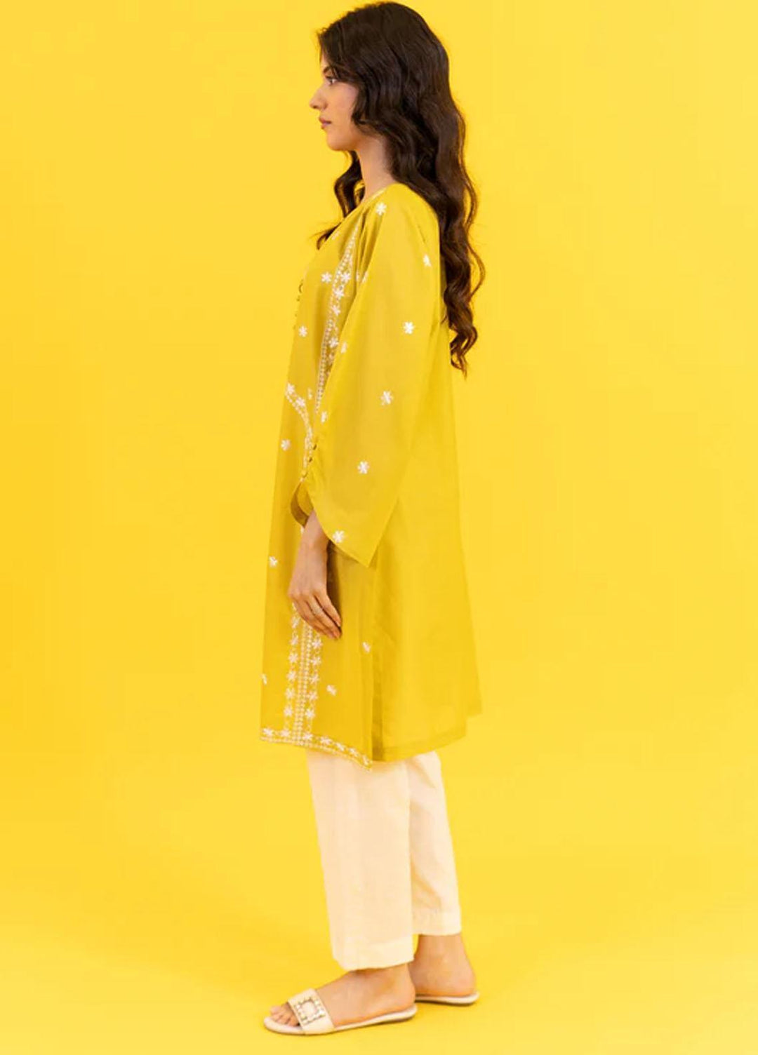 Kross Kulture Pret Casual Lawn Shirt KK22MS KBE2-22353 LIGHT OLIVE