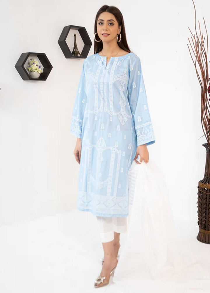 Kross Kulture Pret Casual Lawn 2 Piece KK22MS KPE1-22192 SKY BLUE