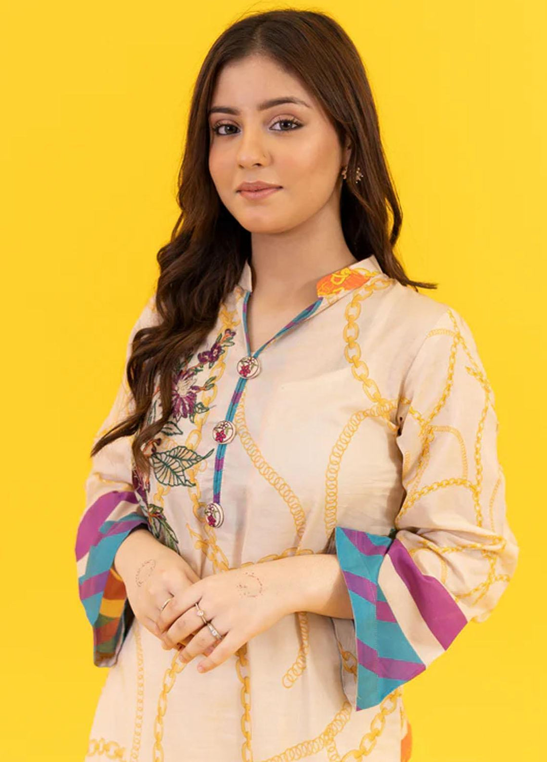 Kross Kulture Pret Casual Lawn Shirt KK22MS KPR-22323 DIGITAL PRINT