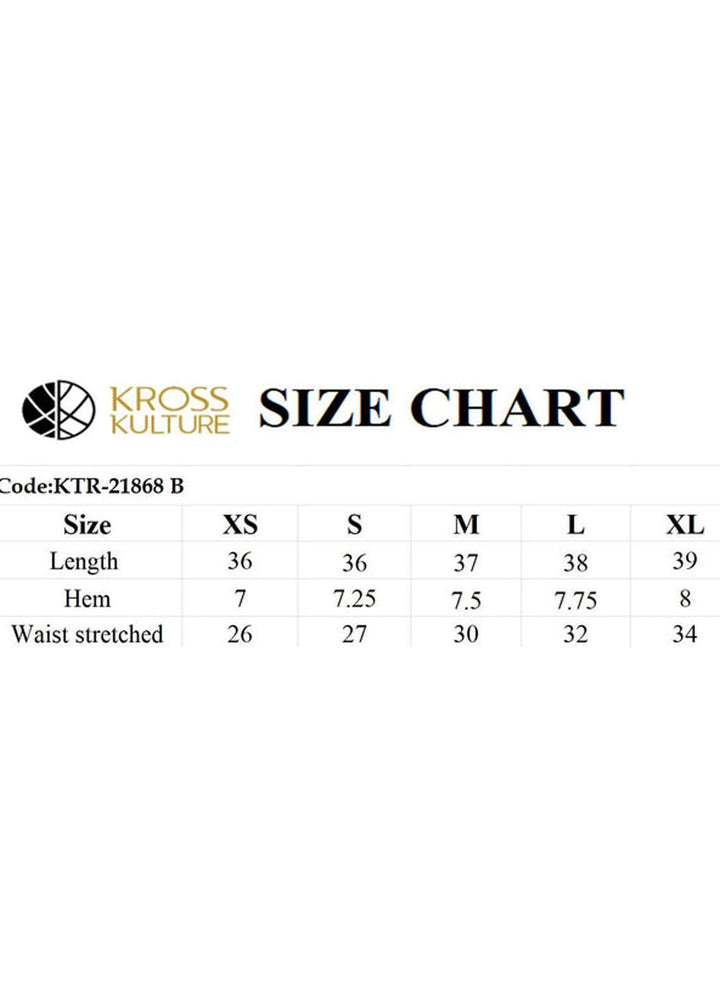 Kross Kulture Pret  Cotton Bottoms KTR-21868 B (Beige)