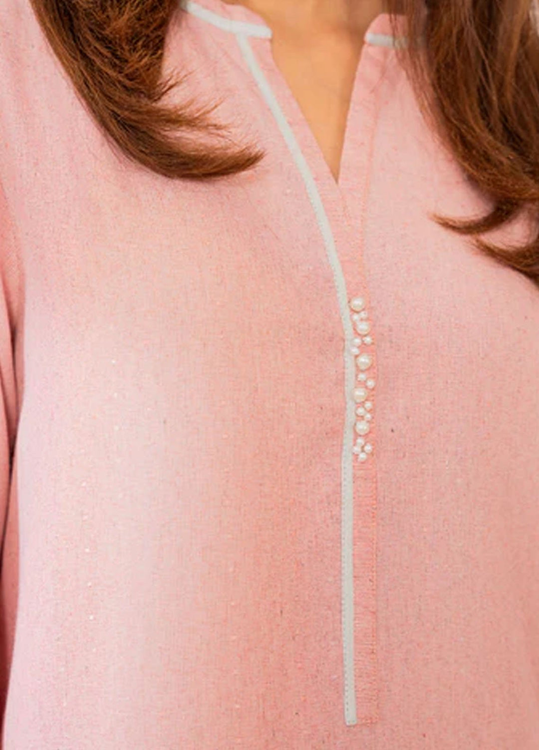 Kross Kulture Pret Embroidered Cotton 2 Piece Suit 0001561-PNK