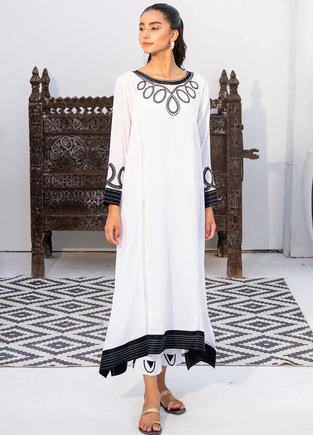 Kross Kulture Pret Embroidered Lawn 1 Piece Suit Nigar KGL-00998