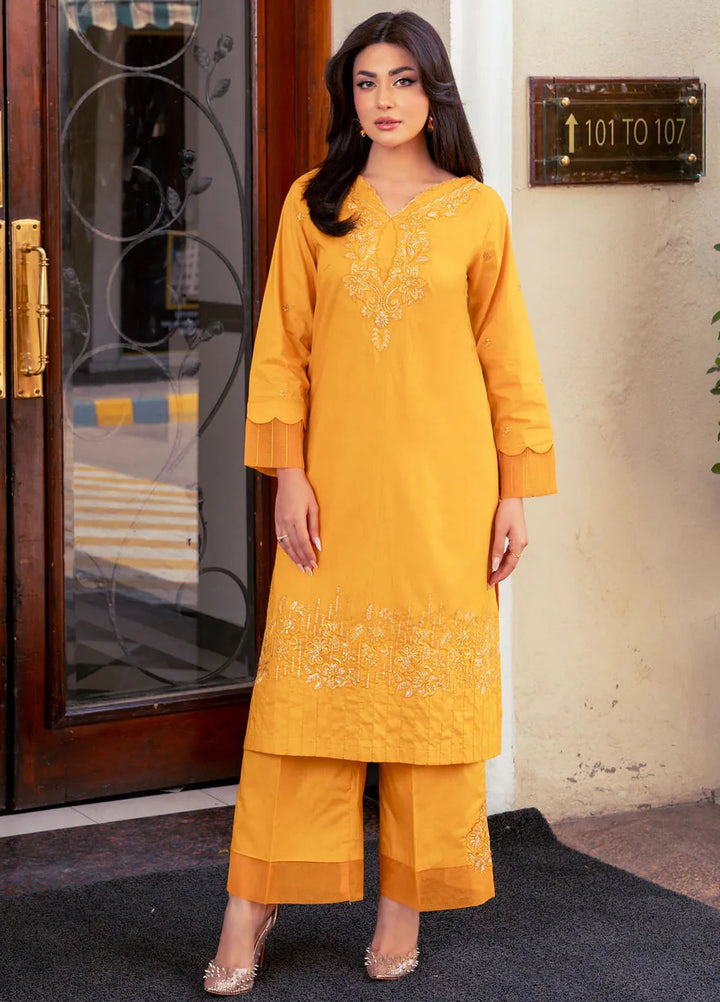 Kross Kulture Pret Embroidered Lawn 2 Piece Suit Bazm KE-00833