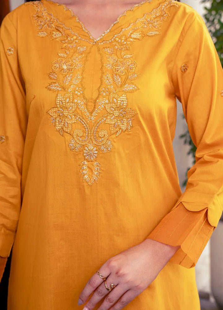 Kross Kulture Pret Embroidered Lawn 2 Piece Suit Bazm KE-00833