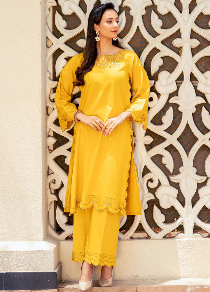 Kross Kulture Pret Embroidered Lawn 2 Piece Suit Sage KE-00831