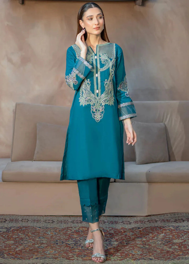 Kross Kulture Pret Embroidered Lawn 2 Piece Suit Zerwish KE-00581