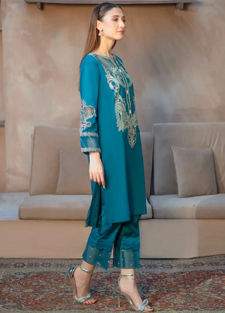 Kross Kulture Pret Embroidered Lawn 2 Piece Suit Zerwish KE-00581