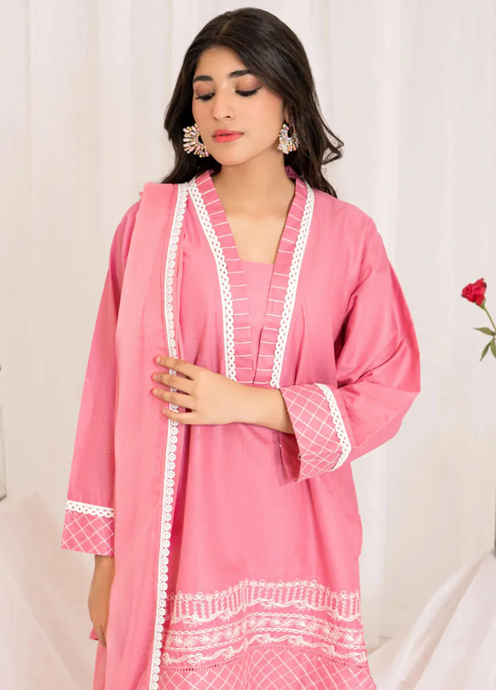 Kross Kulture Pret Embroidered Lawn 3 Piece Suit Ayn KKSG-00780