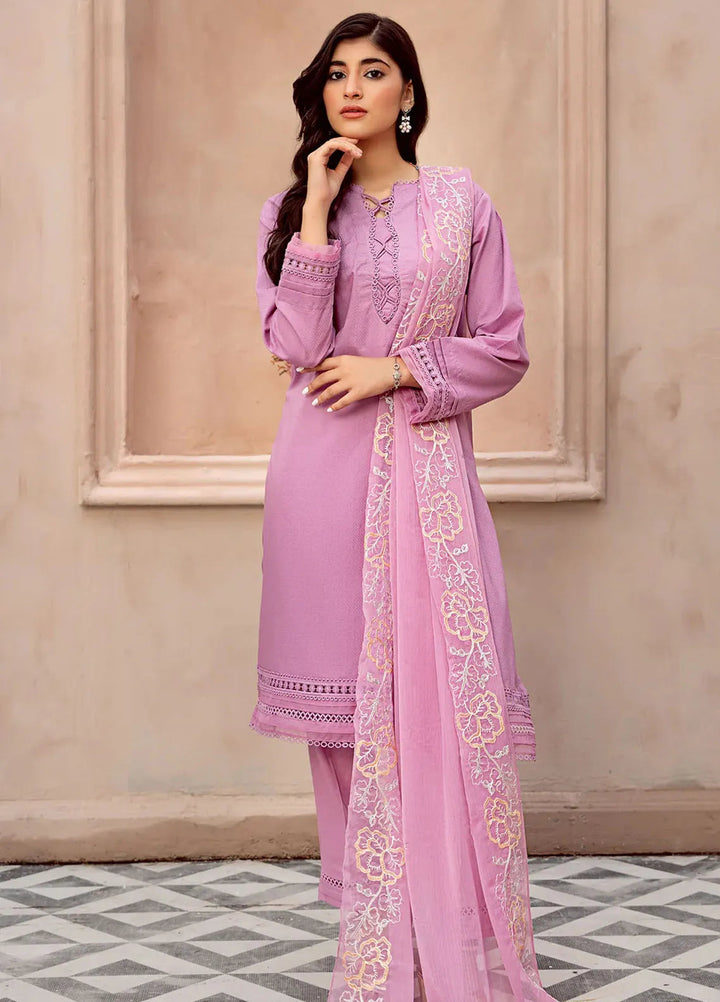 Kross Kulture Pret Embroidered Lawn 3 Piece Suit Daisy KE-00680