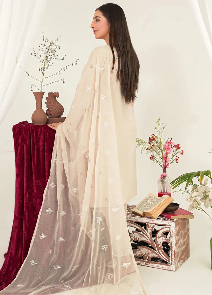 Kross Kulture Pret Embroidered Lawn 3 Piece Suit Jasmine KE-00723