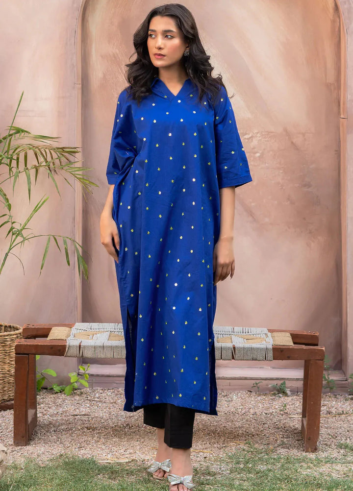 Kross Kulture Pret Embroidered Lawn Kurti DUSK DAZZLE KGL-00776