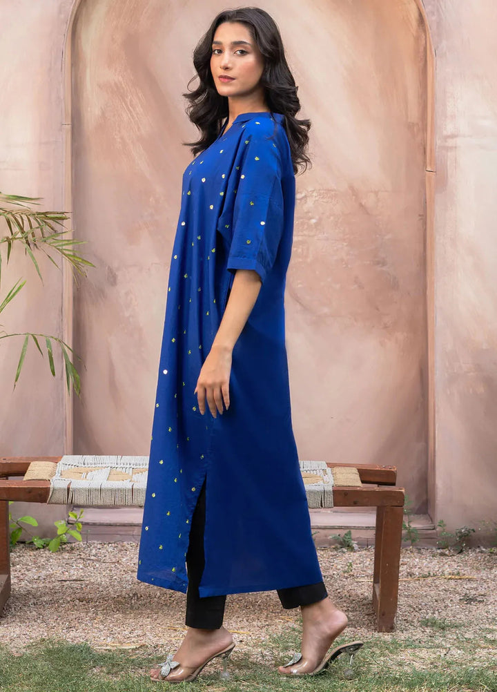 Kross Kulture Pret Embroidered Lawn Kurti DUSK DAZZLE KGL-00776