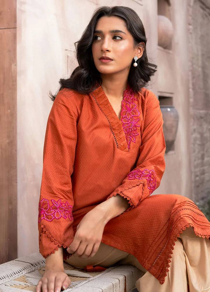 Kross Kulture Pret Embroidered Lawn Kurti mair KGL-00953