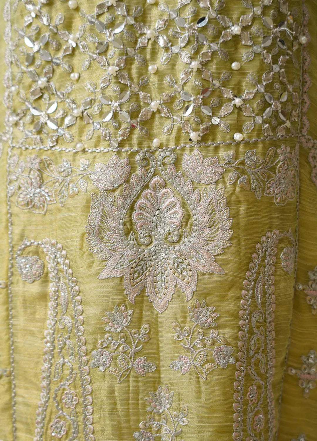 Kross Kulture Pret Embroidered Tissue Masoori 3 Piece Suit Haya KLX- 00524