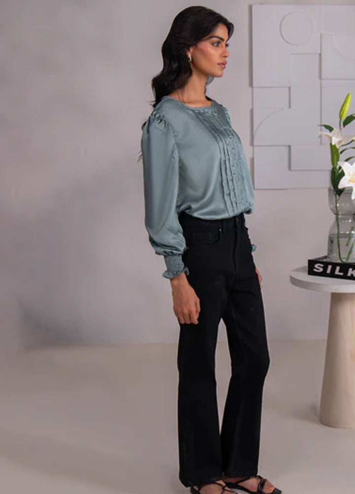 Kross Kulture Pret Plain Silk 1 Piece 0001220-MOG